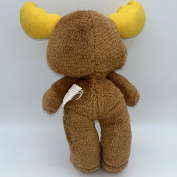 Vintage The Get Along Gang Montgomery Moose 12" Plush 80s Stuffed Animal - Picture 6 of 8